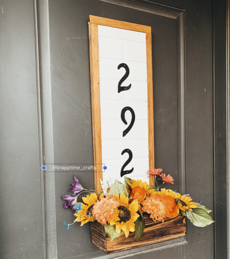 House Number Sign